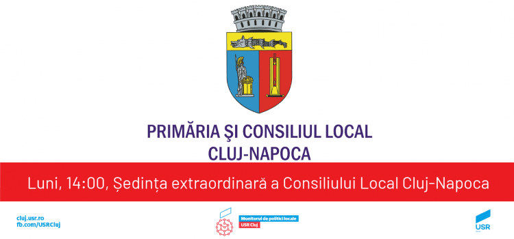 Duminică înainte de Consiliu – ședința Consiliului Local Cluj-Napoca (02.07)